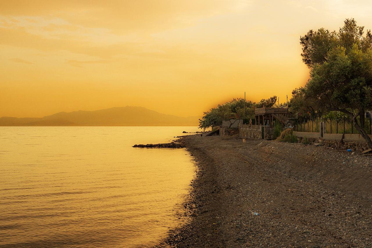 Kayalar Blue Beach Hotel Sazlı Екстериор снимка